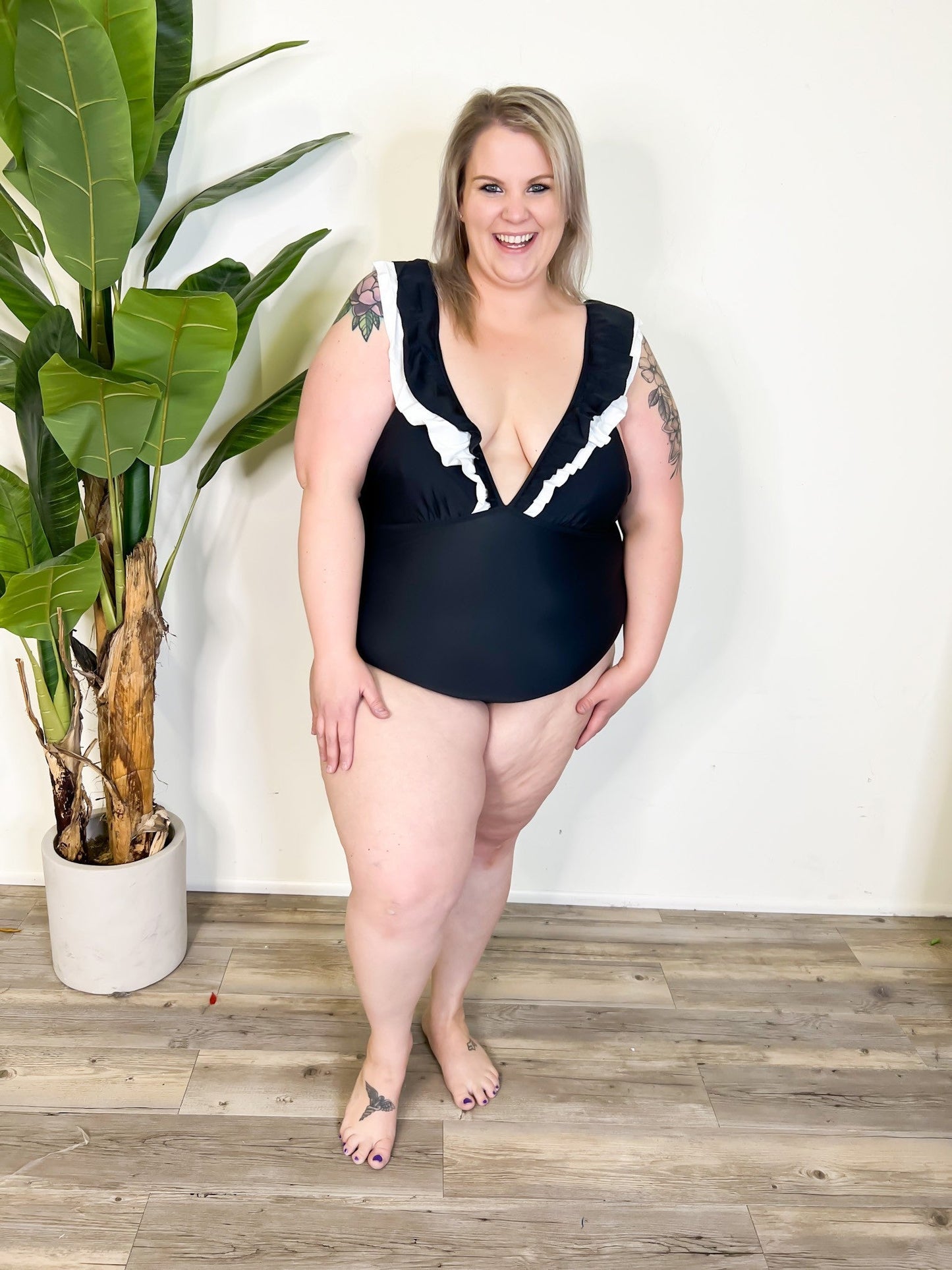 Plunge Swim Suit