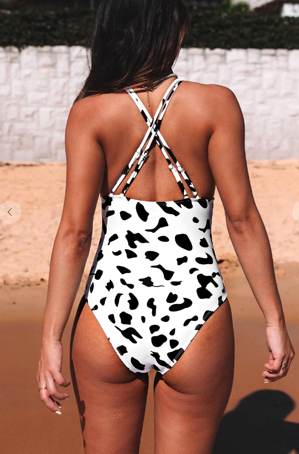 Spotted Bathing Suit