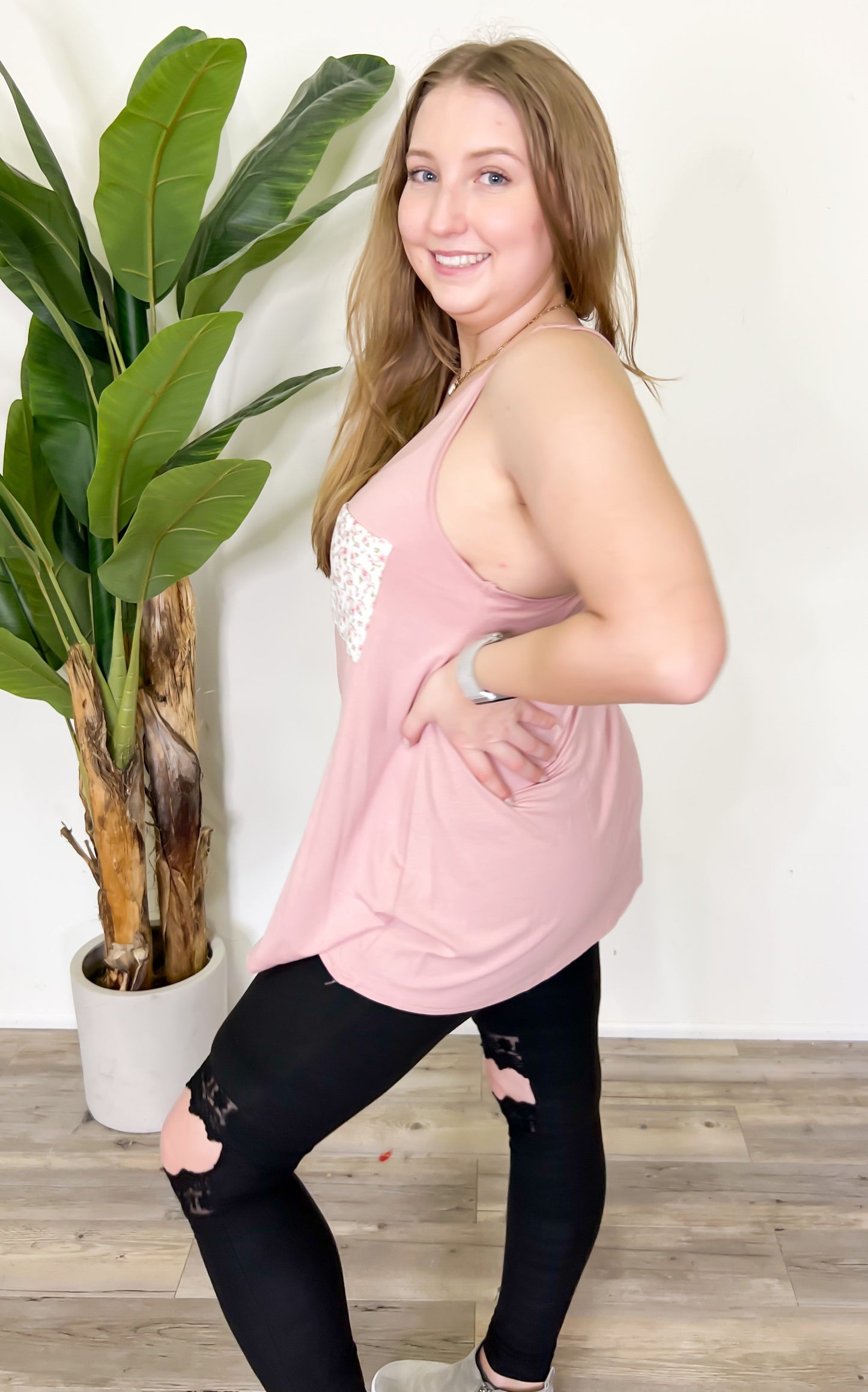April Bow Tank