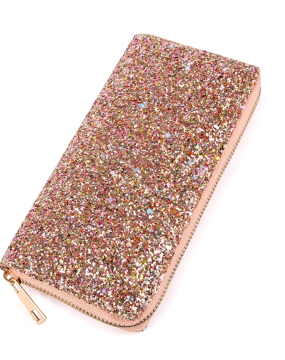 Glitter Wallet (Multiple Colors)