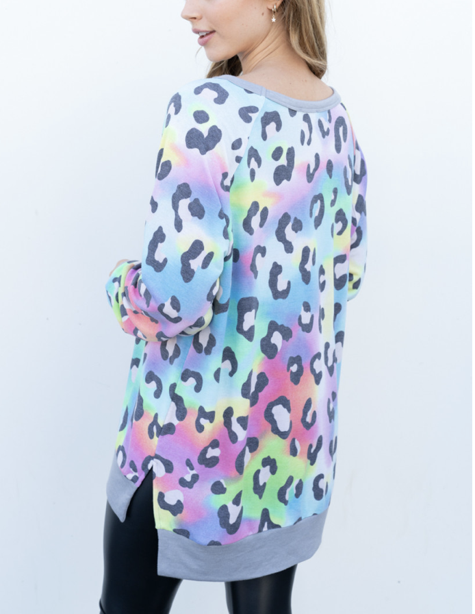 Retro Cheetah Top