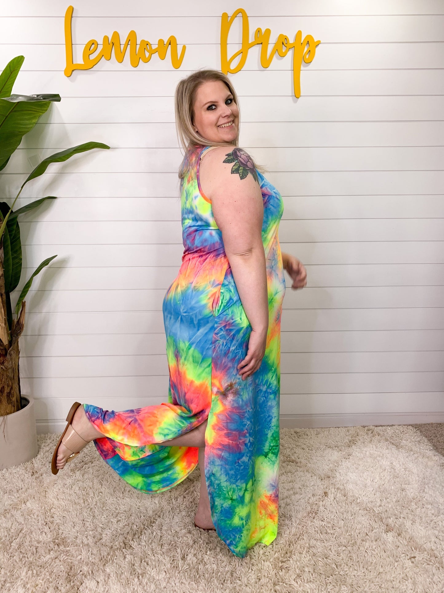 Kayla Tie-Dye Dress