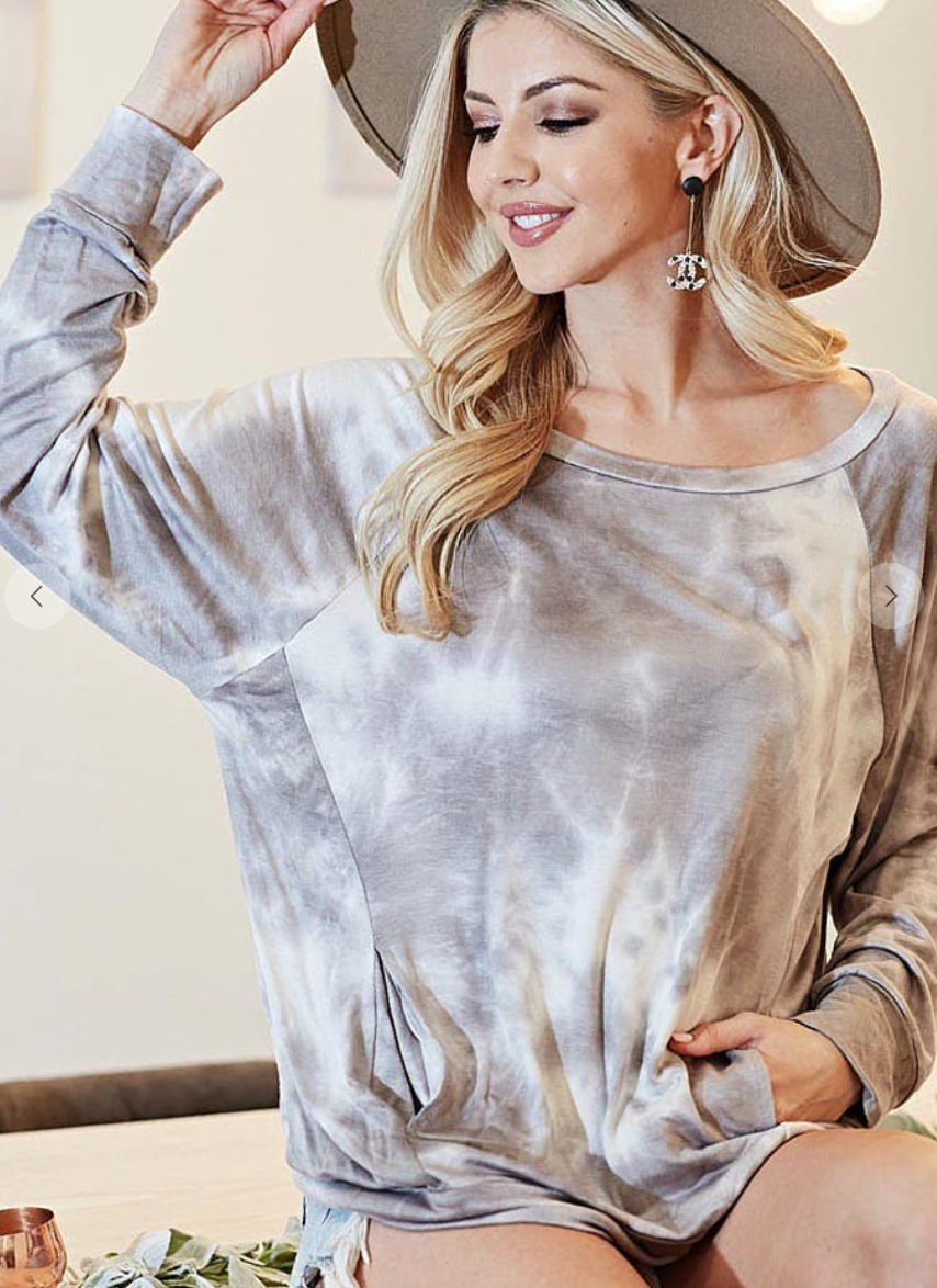 Manic Top- Grey