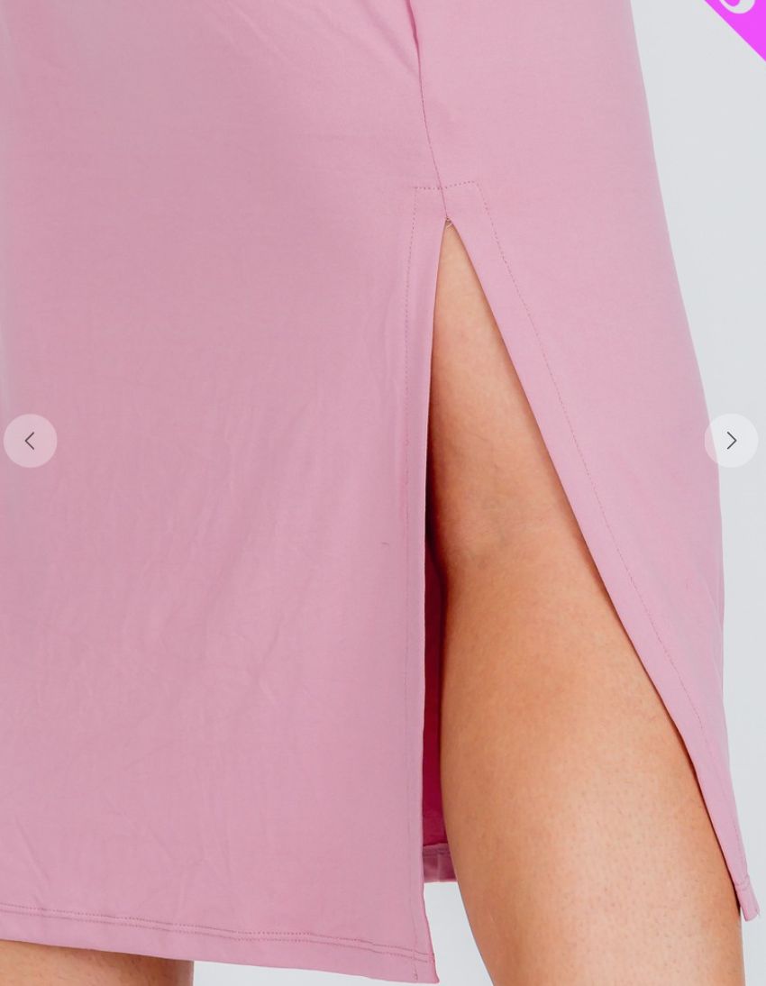 Delilah T-Shirt Dress-Plus