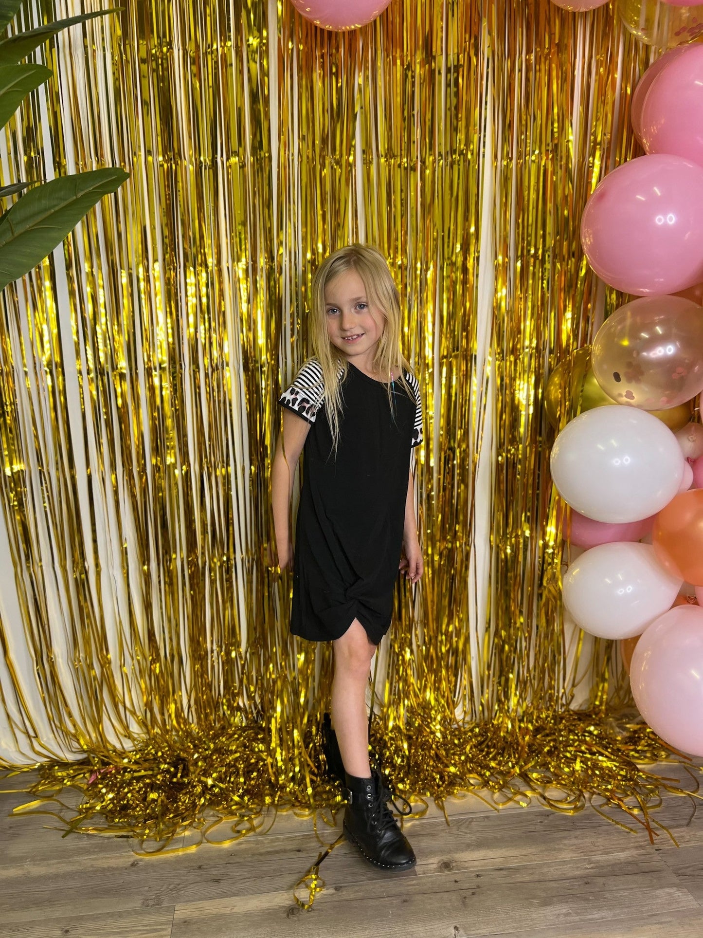 Stephanie Leopard Dress-Mini