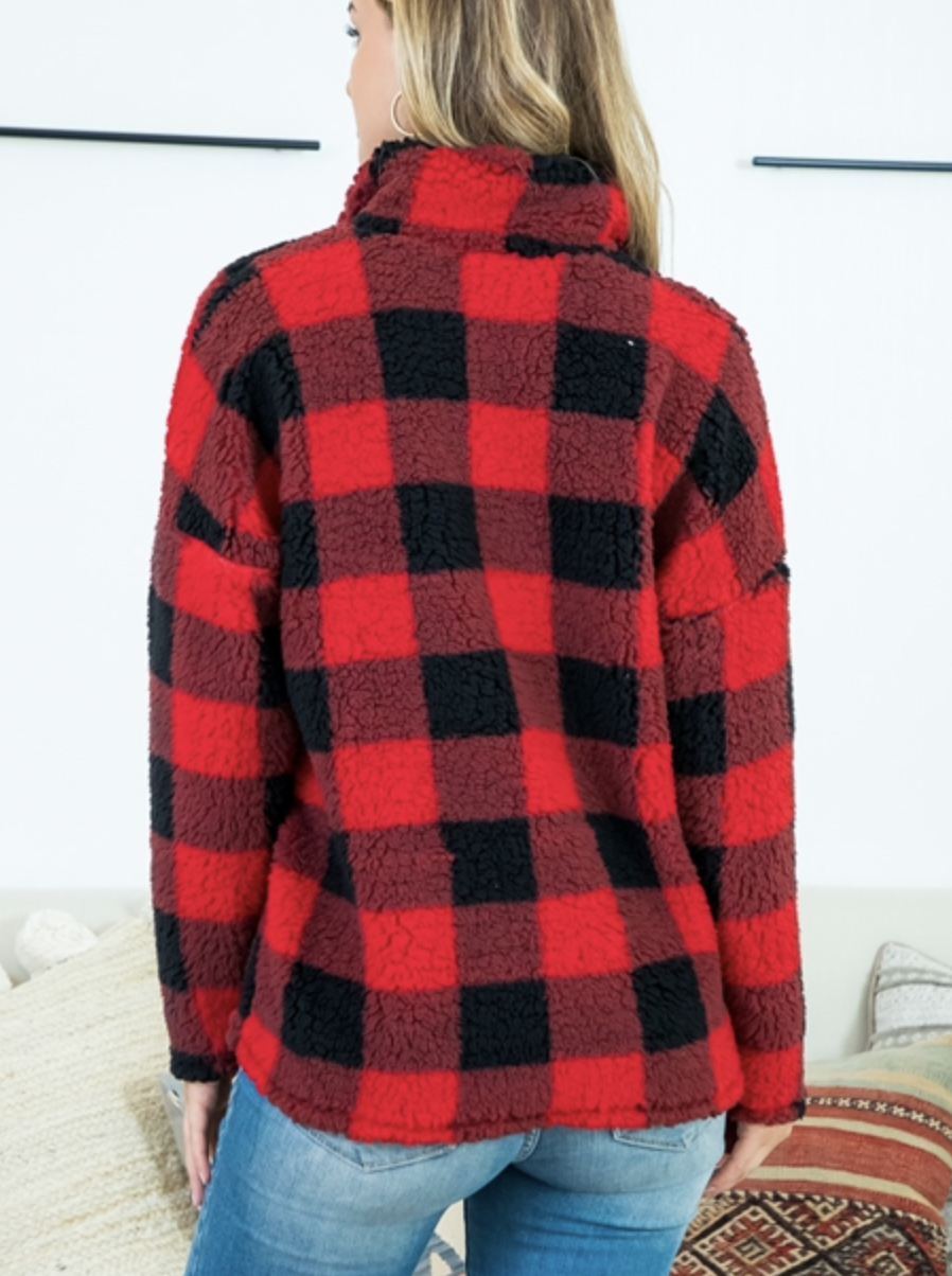 Log Cabin Sweater