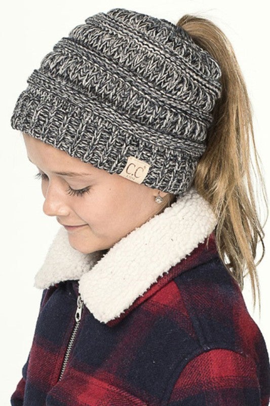 CC Ponytail beanie Kids