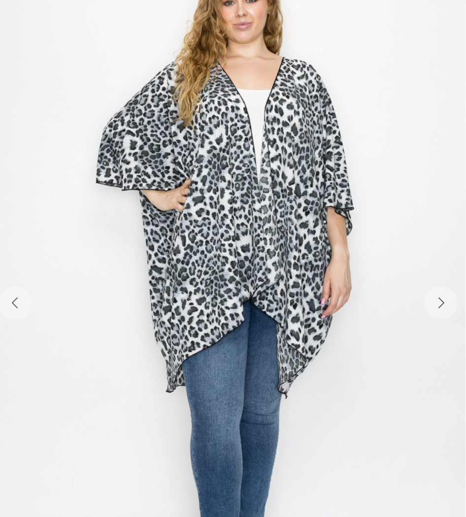 Wild Out Cardigan *Extended Plus*