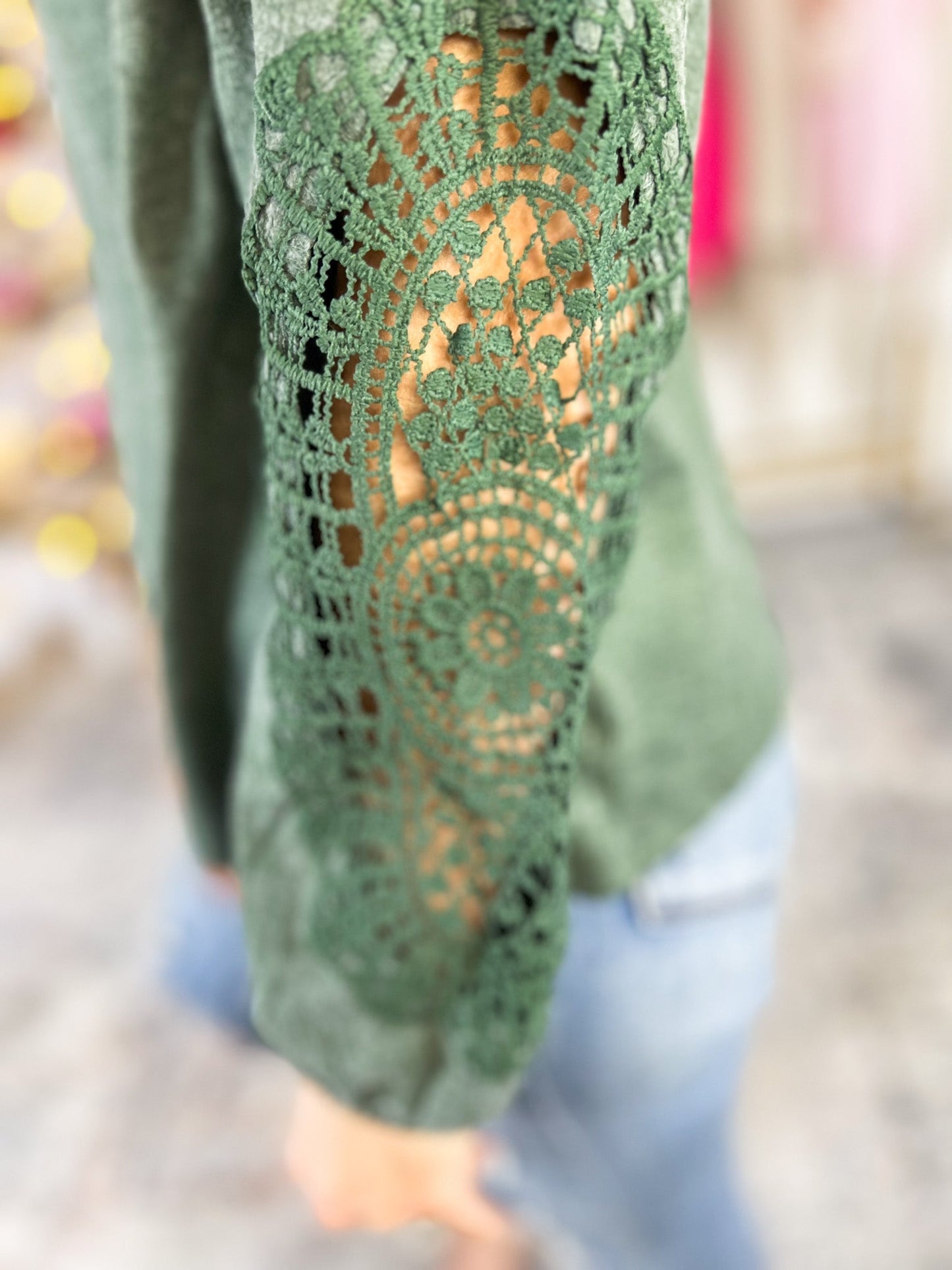 Jaime Green Top