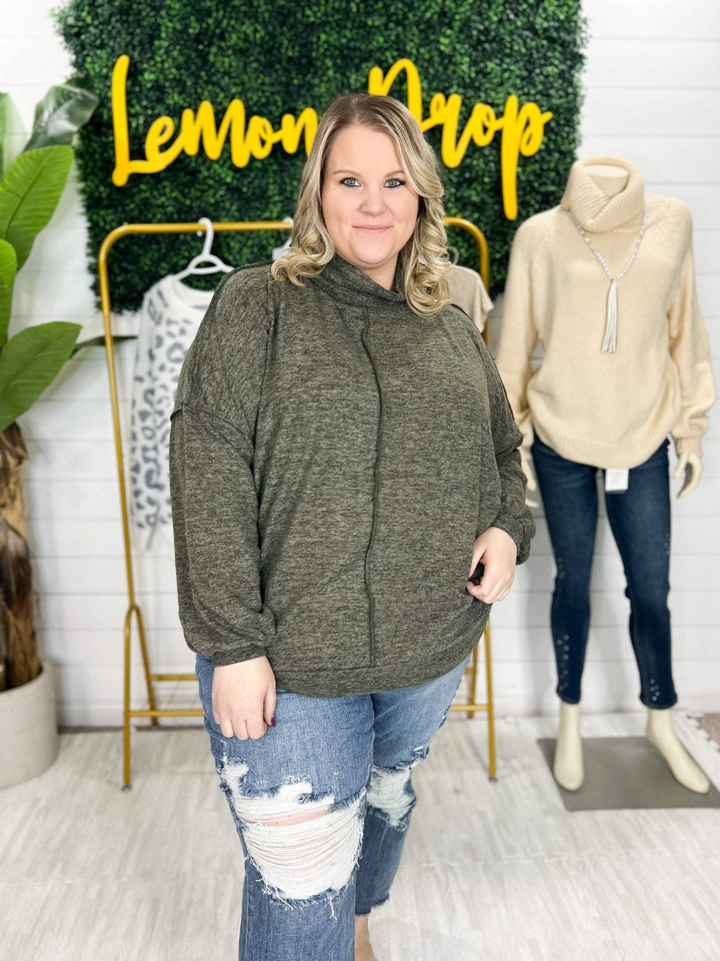 Interested Sweater Top
