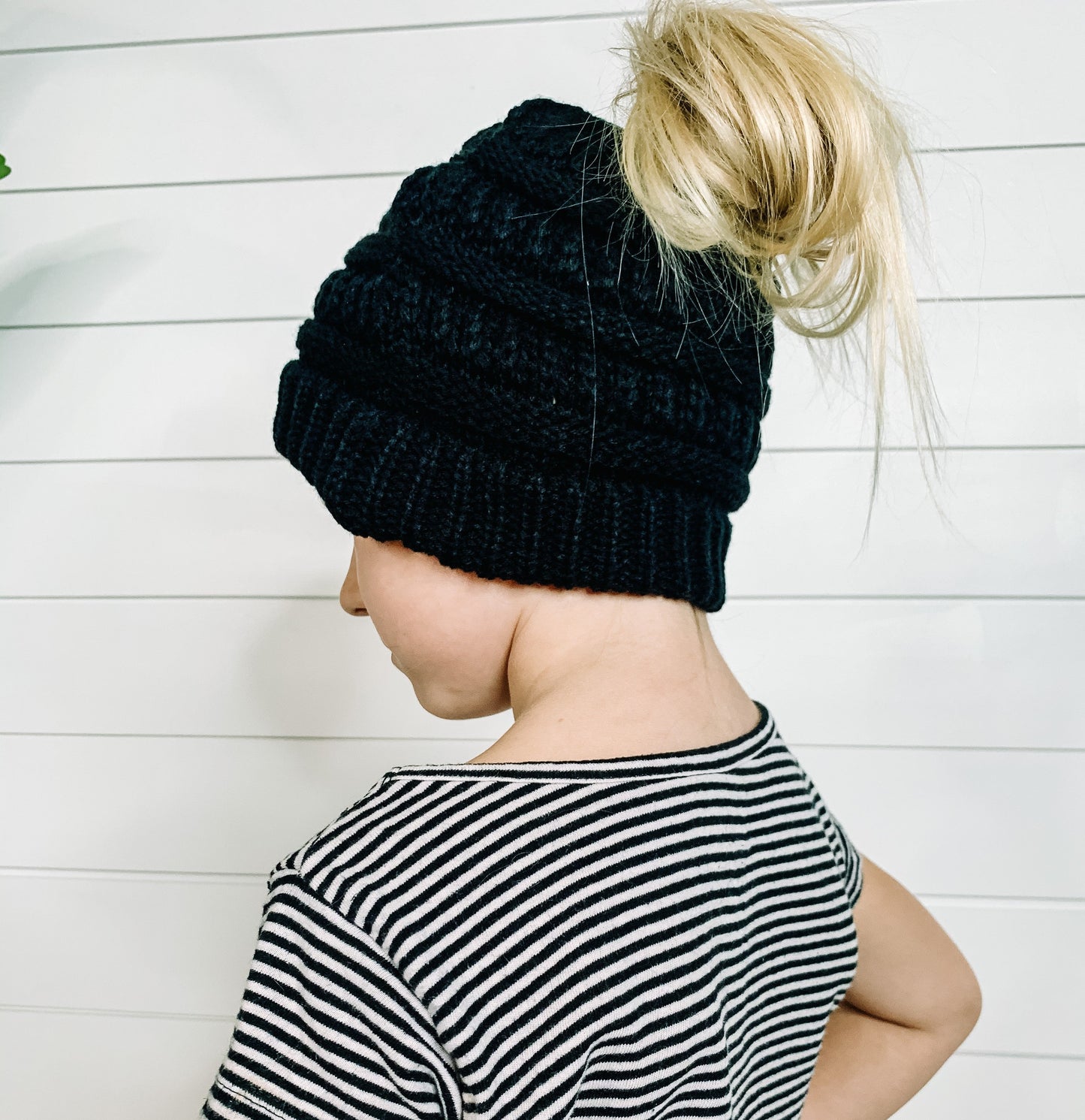 CC Ponytail beanie Kids
