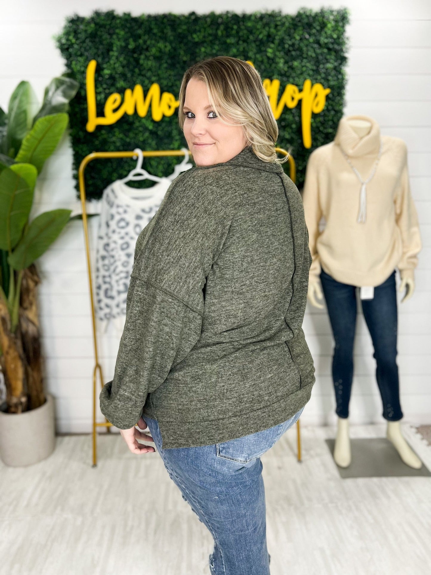 Interested Sweater Top