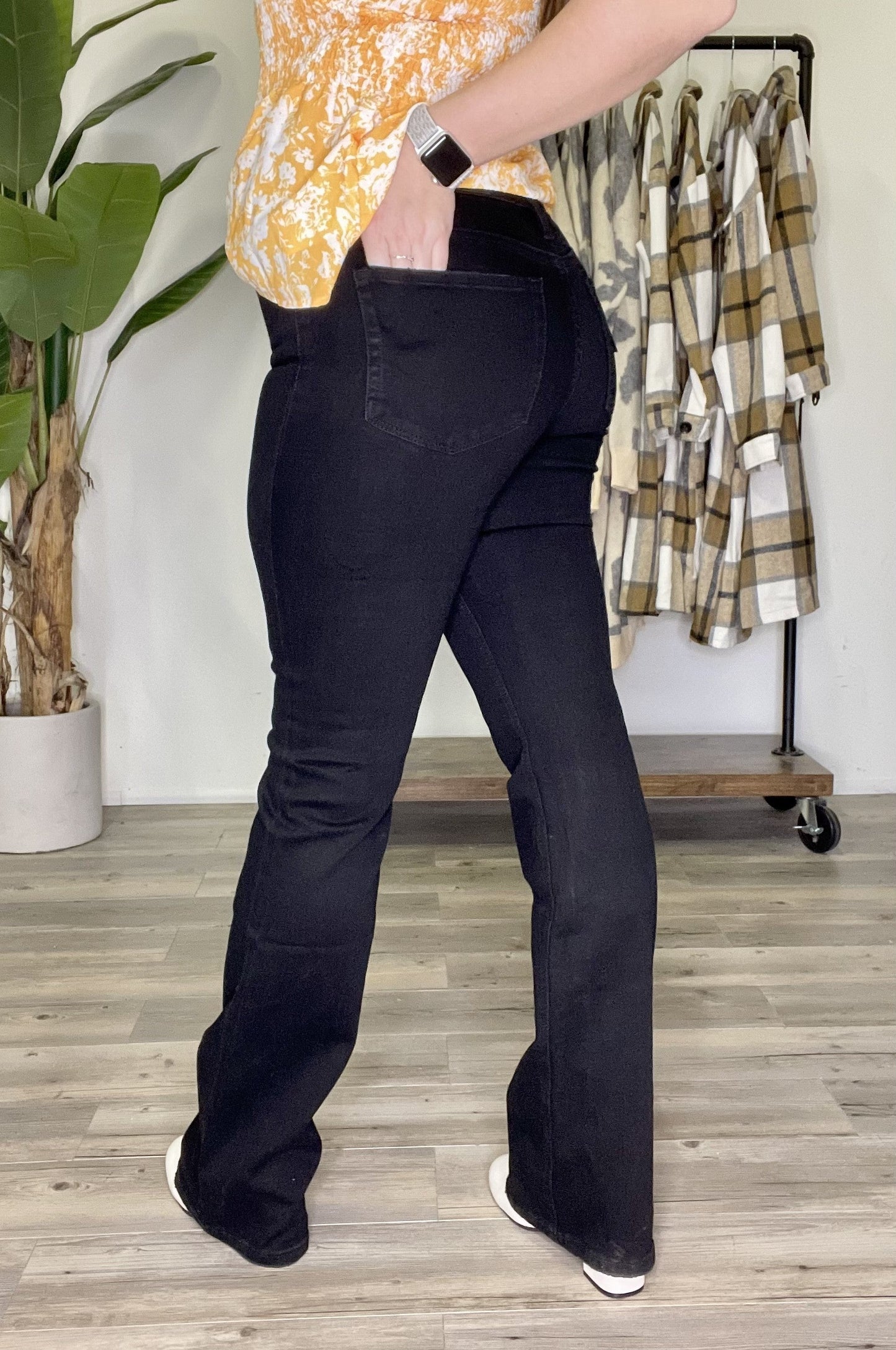 Black Out Bell Bottoms