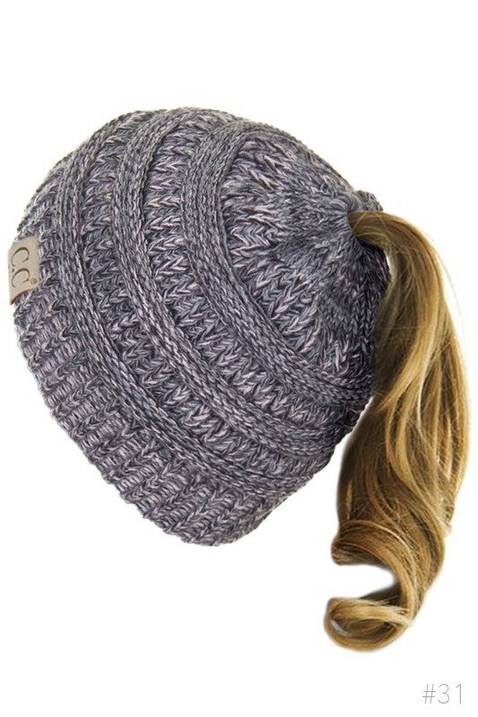 CC Ponytail beanie Kids