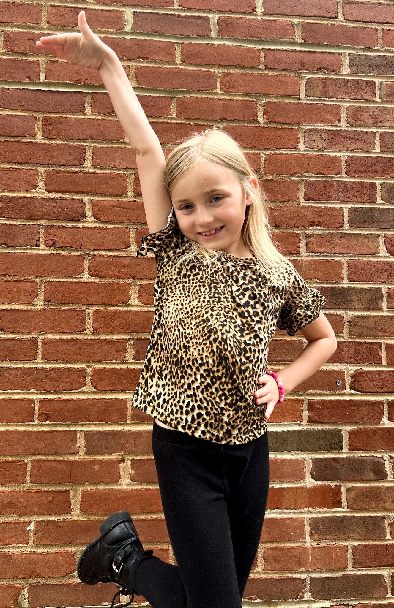 Leopard Top- Kids
