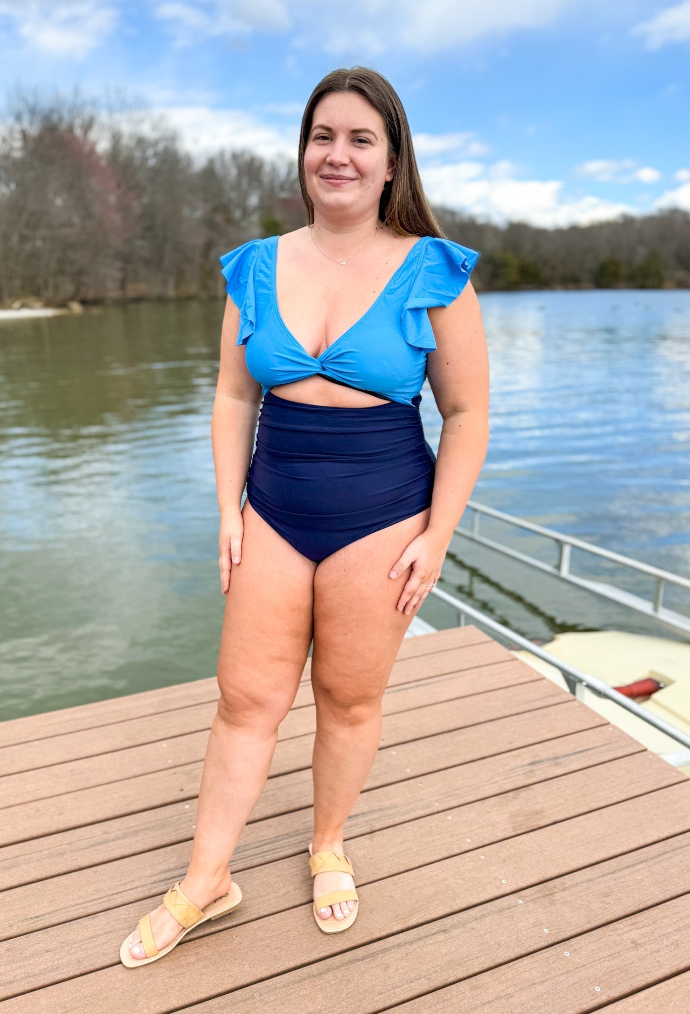 Twist it Tummy Control Bathing Suit