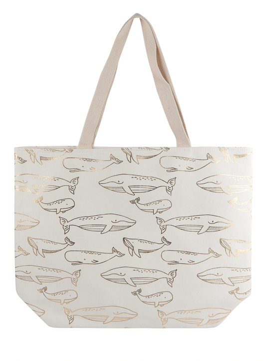 Whale Tote Bag