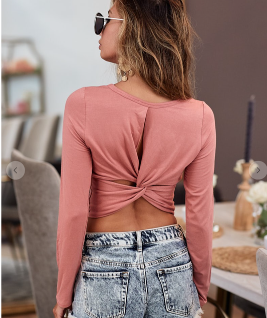 James Crop Top