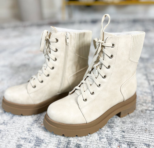 Presley Boot- Beige