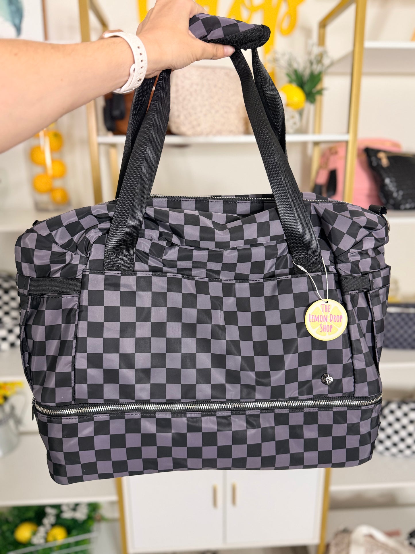 Lemon Drop Overnight Bag
