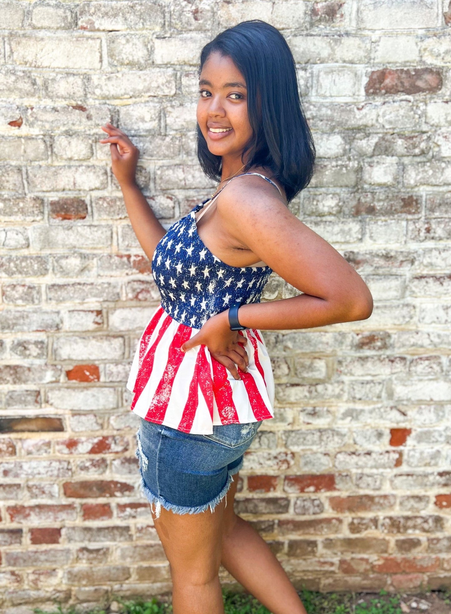 Victory Smock Top