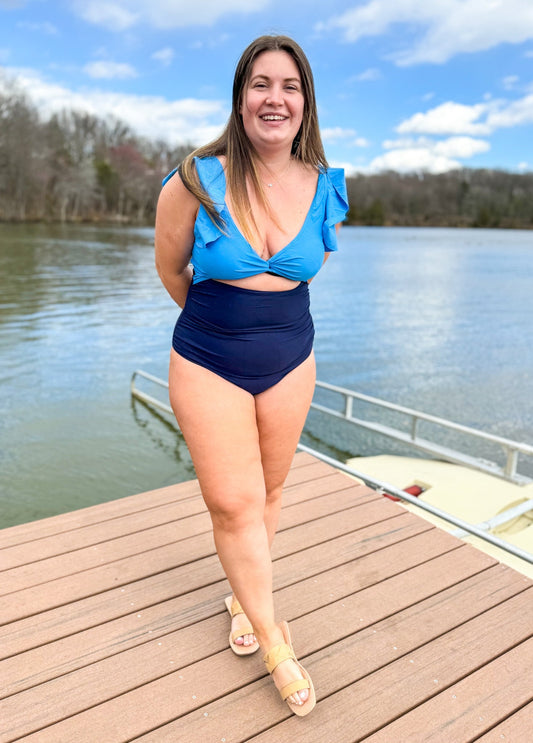Twist it Tummy Control Bathing Suit