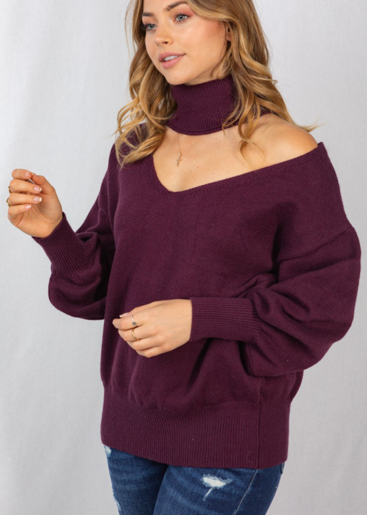 Lights Out Sweater