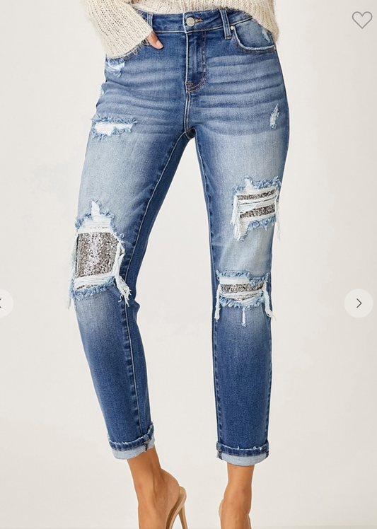 She Sparkles Jeans