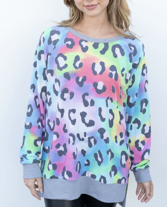 Retro Cheetah Top