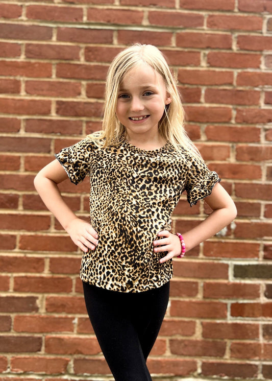 Leopard Top- Kids