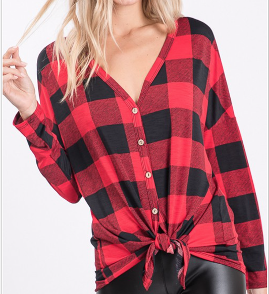 Buffalo Tie Top